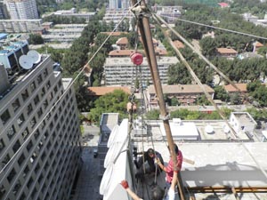 高層樓頂吊裝