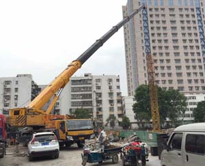 青島設備吊裝展示圖